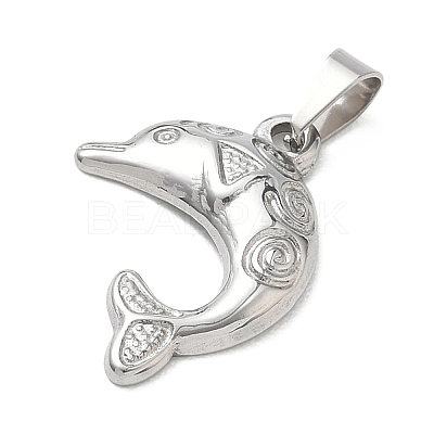 304 Stainless Steel Pendants STAS-B141-03D-P-1