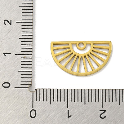304 Stainless Steel Pendants STAS-M067-07G-1