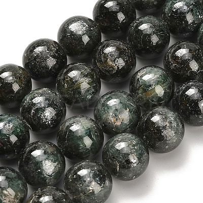 Natural Green Kyanite Beads Strands G-H335-B02-12mm-AB-1