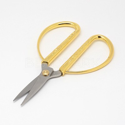 Embossed with Dragon and Phoenix Pattern Stainless Steel Scissors TOOL-N004-01A-1