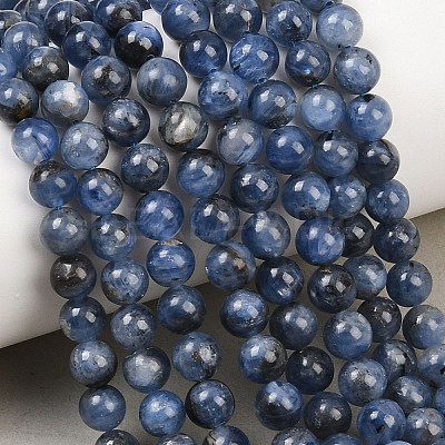 Natural Kyanite/Cyanite/Disthene Beads Strands LS-G-G272-A01-6mm-1