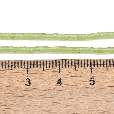 Natural Peridot Beads Strands G-K399-A01-01-1