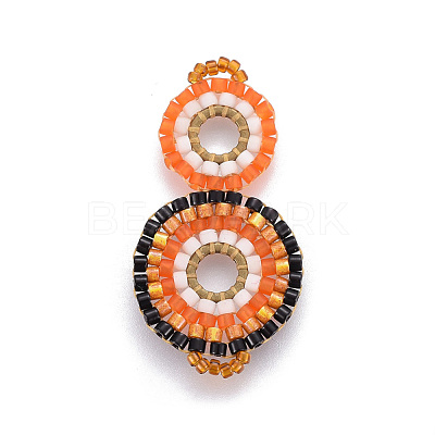MIYUKI & TOHO Handmade Japanese Seed Beads Links SEED-A027-G06-1