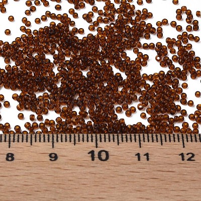 15/0 Transparent Czech Glass Seed Beads SEED-N004-004-21-1