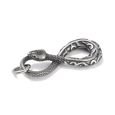 316 Surgical Stainless Steel Pendants STAS-E212-25C-AS-1