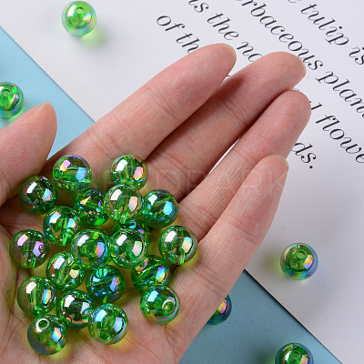 Transparent Acrylic Beads MACR-S370-B12mm-734-1
