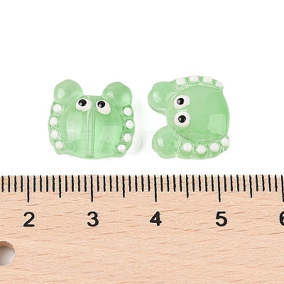 Transparent Glass Beads GLAA-B024-01G-1