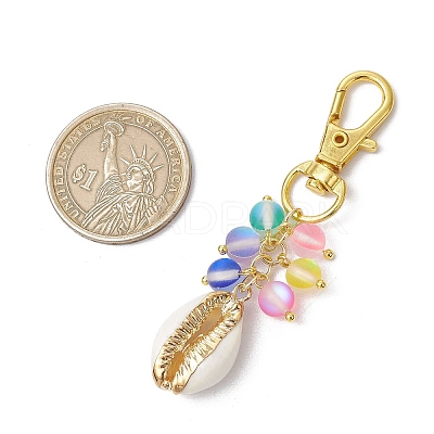4Pcs Shell Pendant Decorations HJEW-JM03085-1
