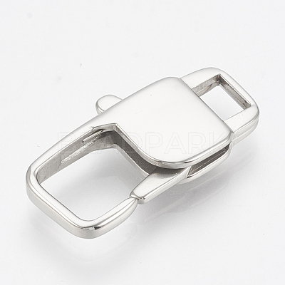 Tarnish Resistant 304 Stainless Steel Lobster Claw Clasps STAS-T033-28A-1