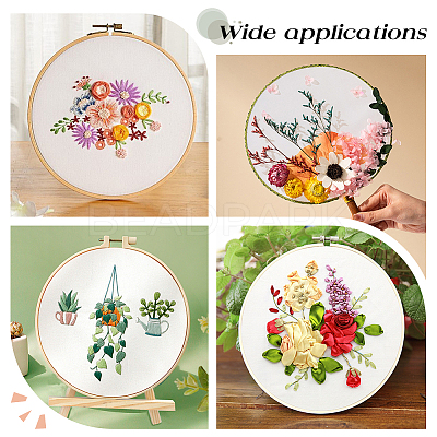 Cotton Embroidery Fabric DIY-WH0589-99-1