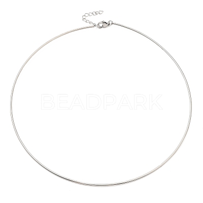 Non-Tarnish 304 Stainless Steel Necklaces STAS-D084-32P-1