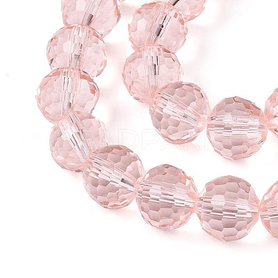 Transparent Glass Bead Strands GLAA-R095-12mm-26-1