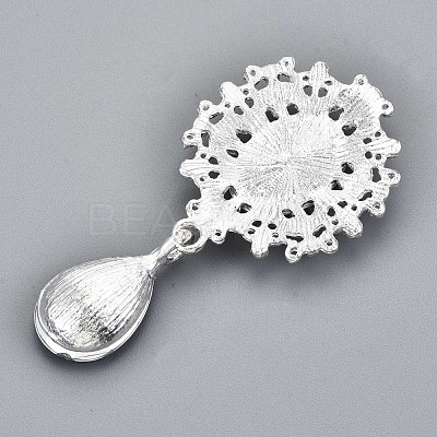 Alloy Flat Back Cabochons RB-S063-11S-1