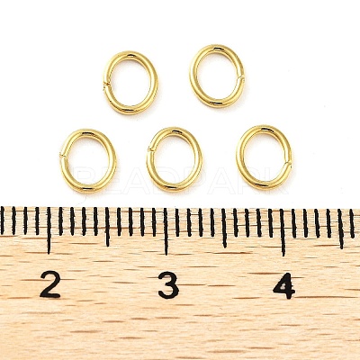 304 Stainless Steel Open Jump Rings STAS-F221-46S-G-1