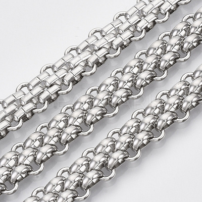 Tarnish Resistant 304 Stainless Steel Mesh Chains STAS-R100-29A-1