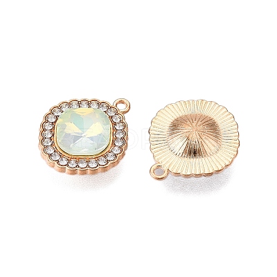 Alloy Glass Pendants PALLOY-N176-67KCG-1