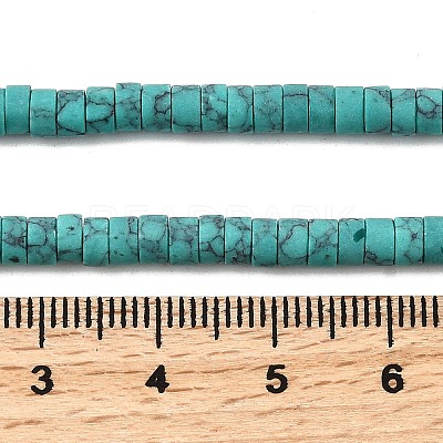 Dyed Synthetic Turquoise Beads Strands G-Z089-A04-O-1