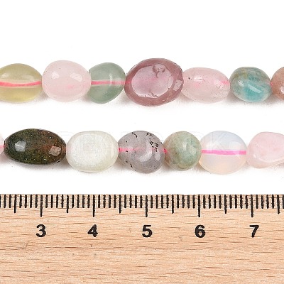 Natural Mixed Stone Beads Strands X-G-G464-A03-02-1