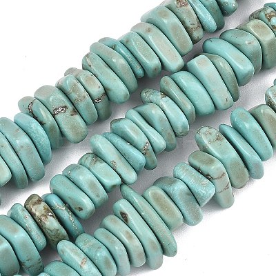 Natural Howlite Beads Strands X-G-A302-A01-03-1