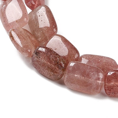 Natural Strawberry Quartz Beads Strands G-K357-D12-01-1