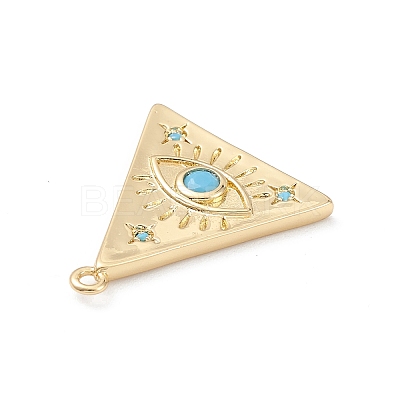 Rack Plating Brass Pendants KK-L155-51G-1