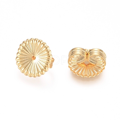 Brass Ear Nuts X-KK-L198-008G-1