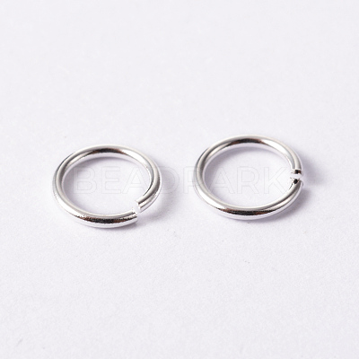 Brass Open Jump Rings JRC8MM-S-1