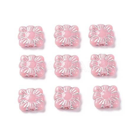Opaque Acrylic Beads OACR-G016-26N-1