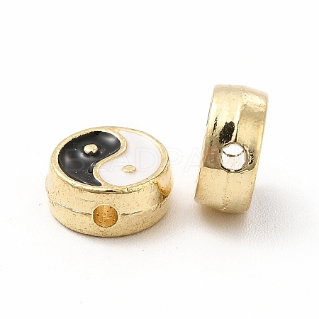 Alloy Enamel Beads PALLOY-I217-24G-1