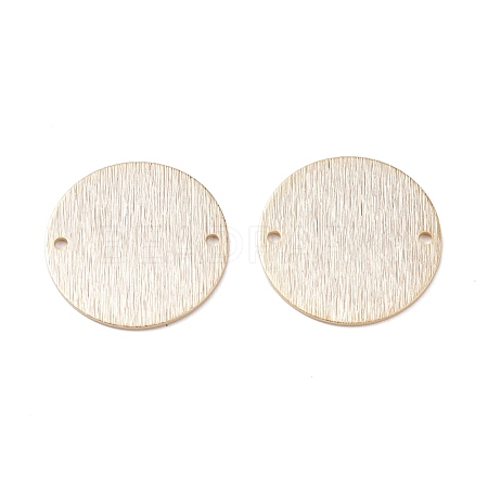 Brass Link Connectors KK-K253-09G-01G-1