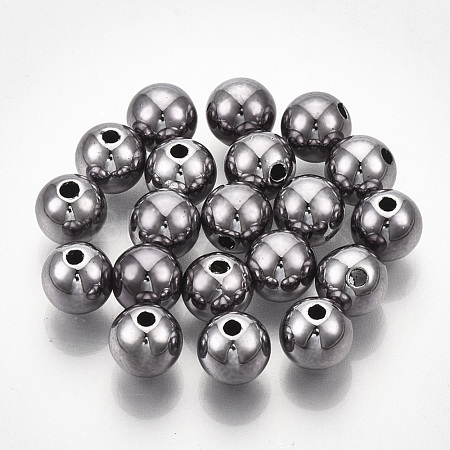 UV Plating ABS Plastic Beads CCB-S162-29F-01-1
