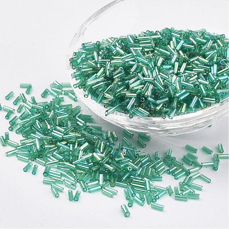 Glass Bugle Beads SEED-E001-5mm-178-1