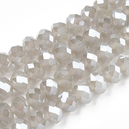Electroplate Glass Beads Strands LS-EGLA-A034-J4mm-A15-1