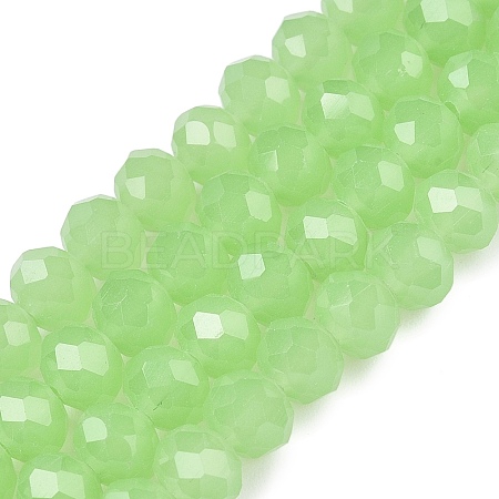 Glass Beads Strands EGLA-A044-J6mm-D08-1
