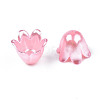 Spray Paint ABS Plastic Imitation Pearl Beads MACR-N013-001C-4