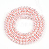 Baking Paint Pearlized Glass Pearl Bead Strands HY-N002-3mm-A10-3