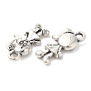 Little Girl Tibetan Style Zinc Alloy Charms TIBEP-Q033-107-2