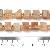 Natural Arusha Sunstone Beads Strands G-G053-B16-03-5