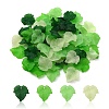 80Pcs 4 Colors Autumn Theme Transparent Frosted Acrylic Pendants SACR-YW0001-58-1