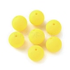 Food Grade Eco-Friendly Silicone Focal Beads SIL-WH0013-01G-1