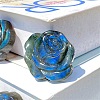 Natural Labradorite Carved Healing Rose Figurines PW-WG99358-01-3