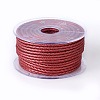 Braided Cowhide Cord WL-I004-3mm-D-25-1