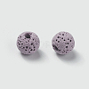 Unwaxed Natural Lava Rock Beads LS-X-G-F325-8mm-A03-2