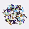 Mixed Transparent Glass Tube Beads X-GLAA-GST-M-1