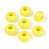 Opaque Acrylic European Large Hole Beads SACR-N019-03E-1