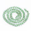 Transparent Glass Beads GLAA-Q066-14mm-B12-2