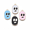 Alloy Enamel Pendants ENAM-S130-21-1