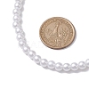 Imitation Pearl Acrylic Beaded Necklaces for Women NJEW-JN04827-3