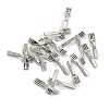 100Pcs Alloy Silverware Miniature Ornaments LS-PW-WGF7D5F-05-1