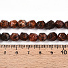 Dyed Natural Sesame Jasper Beads Strands G-T139-8mm-47L-5